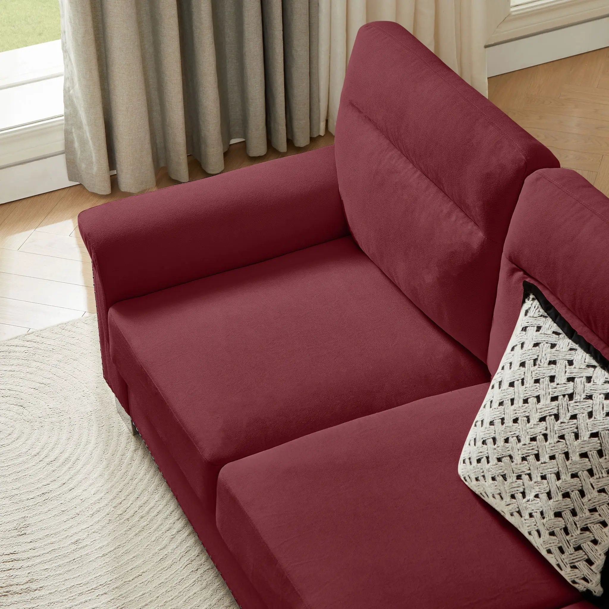 3 Seater Elegant Stationary Sofa by Unique Piece Furniture