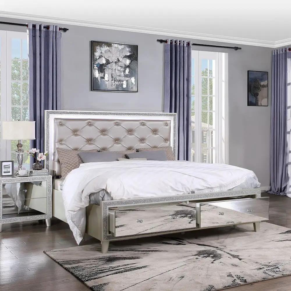 Sliverfluff - Storage Bed by Unique Piece Furniture