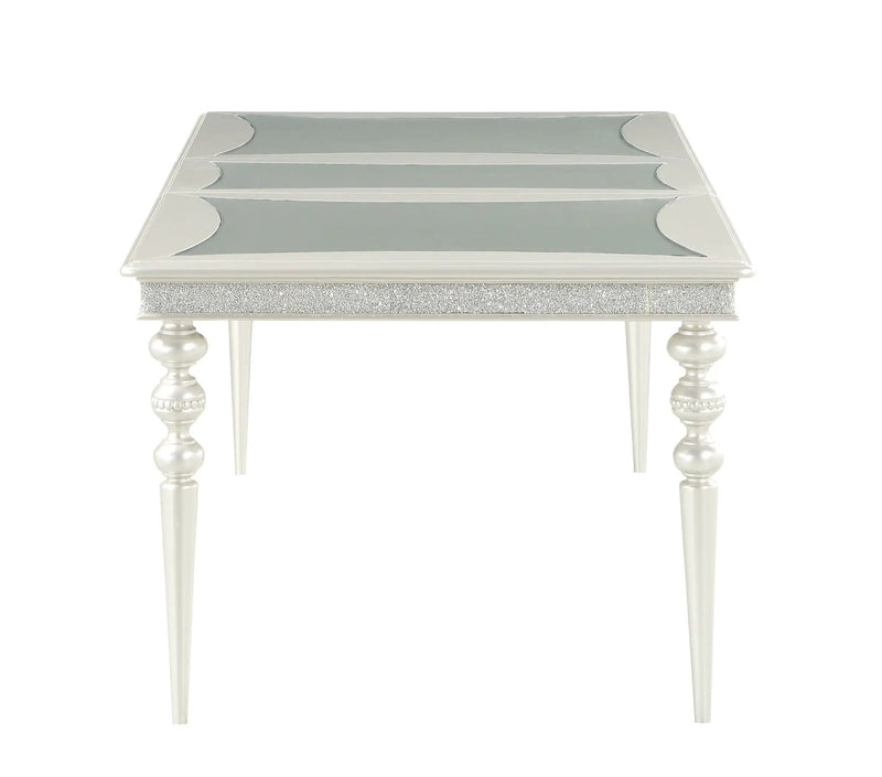 Maverick Dining Table - Silver by HouseOfZazla