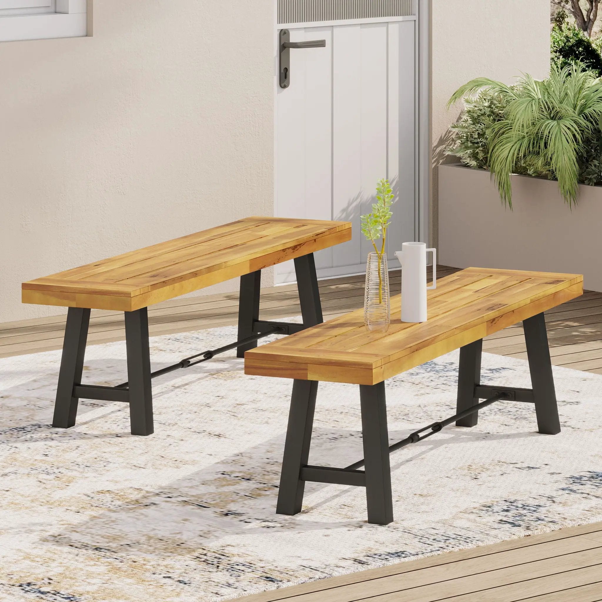 Catriona - Bench - Teak by HouseOfZazla