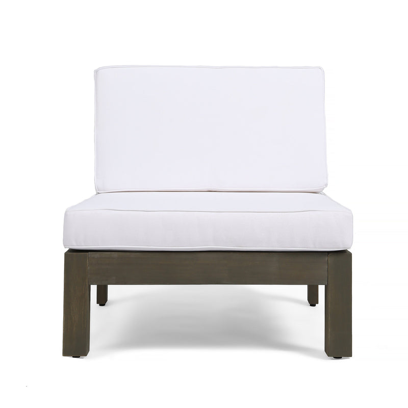 OANA 5-Piece V Shape Sofa Set, White by HouseOfZazla