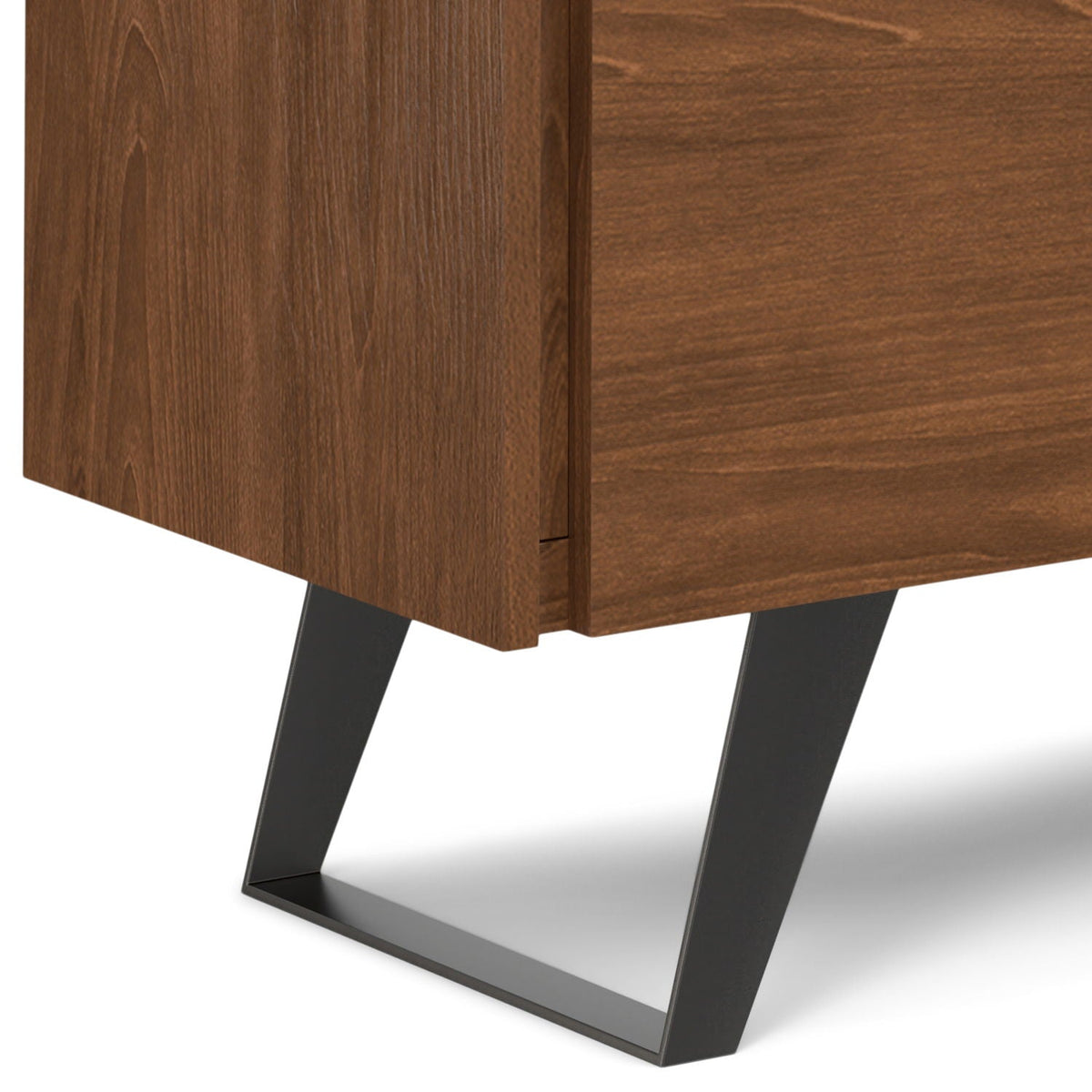 Handcrafted Medium Storage Cabinet with Adjustable Shelves - Dark Brown, photo 8 of 9