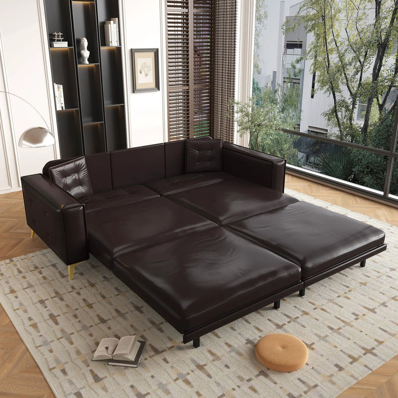 Pull Out Sofa Bed, Convertible Sleeper Sofa by HouseOfZazla