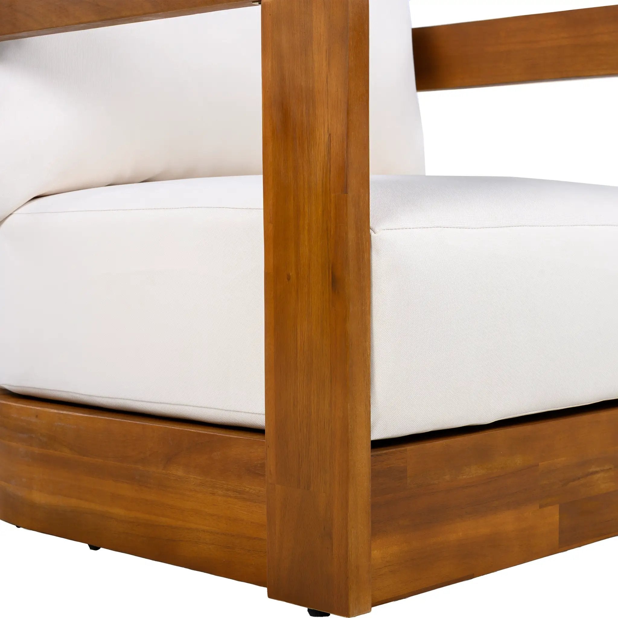 Premium Acacia Wood Outdoor Club Chair by HouseOfZazla
