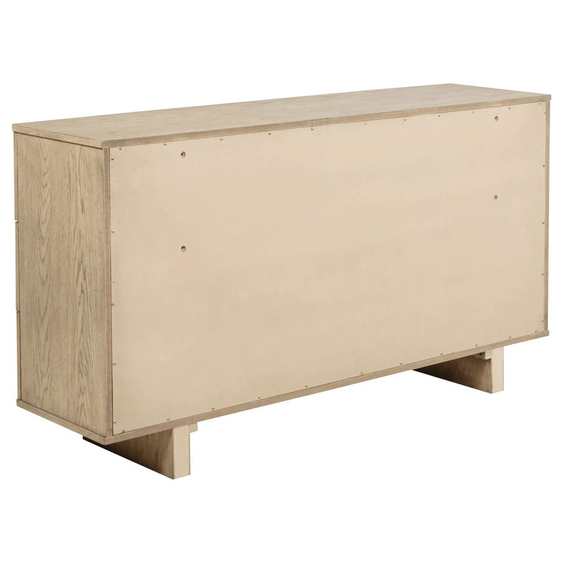 Kailani 9-drawer Dresser Cabinet Beige Oak by Unique Piece Furniture