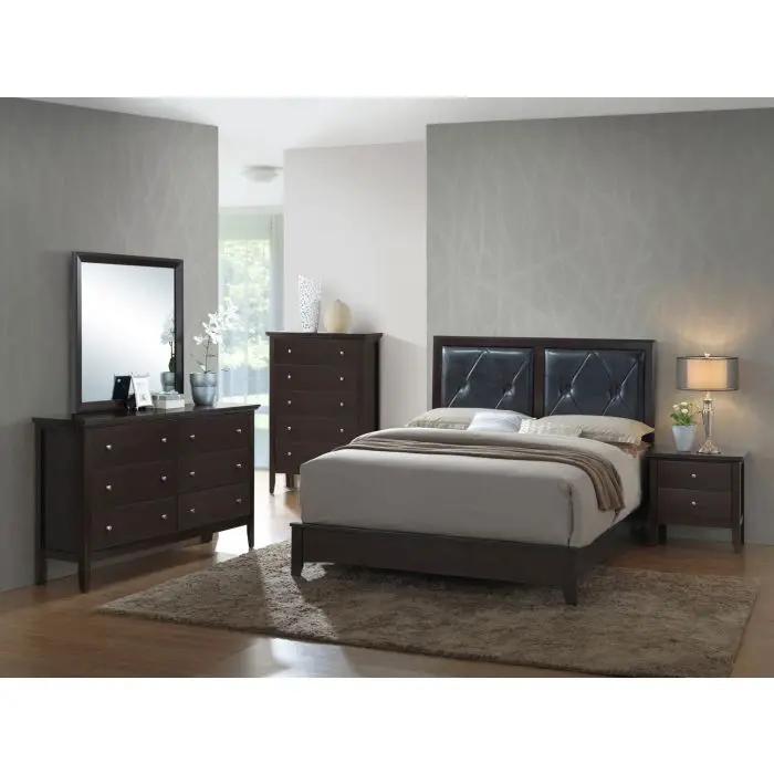 Padded Headboard Bed by HouseOfZazla