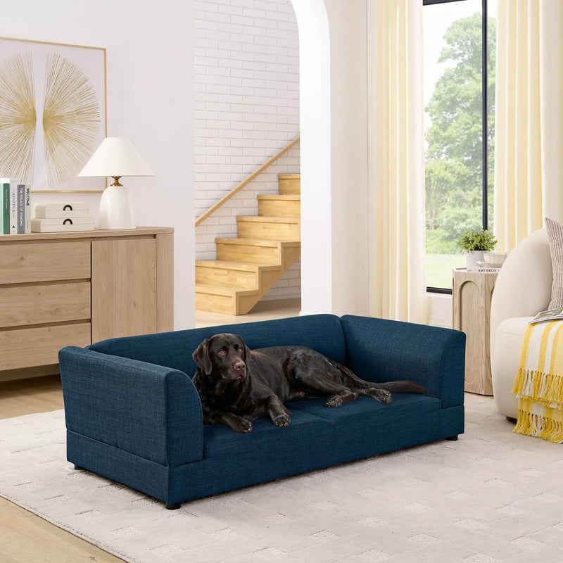 Comfortable Oversized Pet Sofa for Medium and Large Dogs by HouseOfZazla