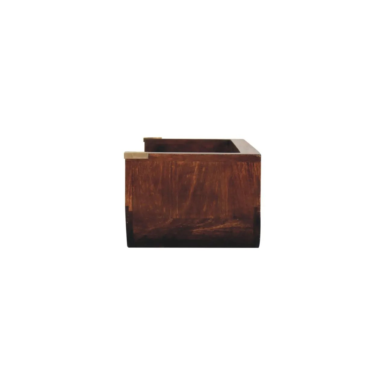 Indira - Floating Console Table - Walnut by HouseOfZazla