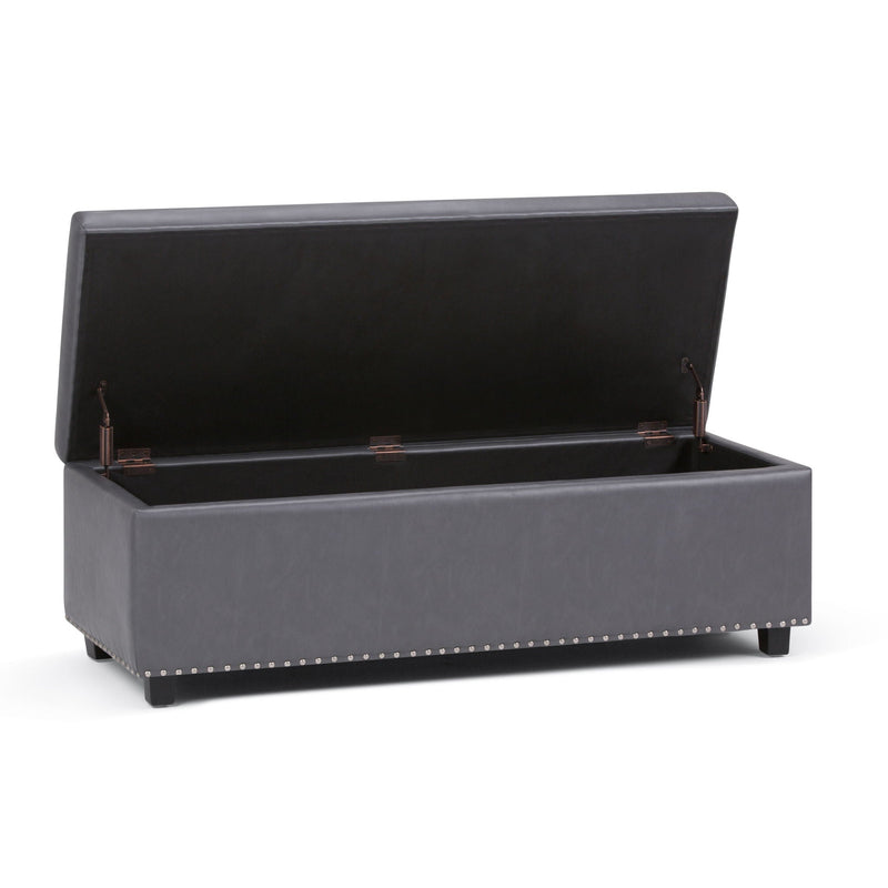 Hamilton - Upholstered Storage Ottoman by HouseOfZazla