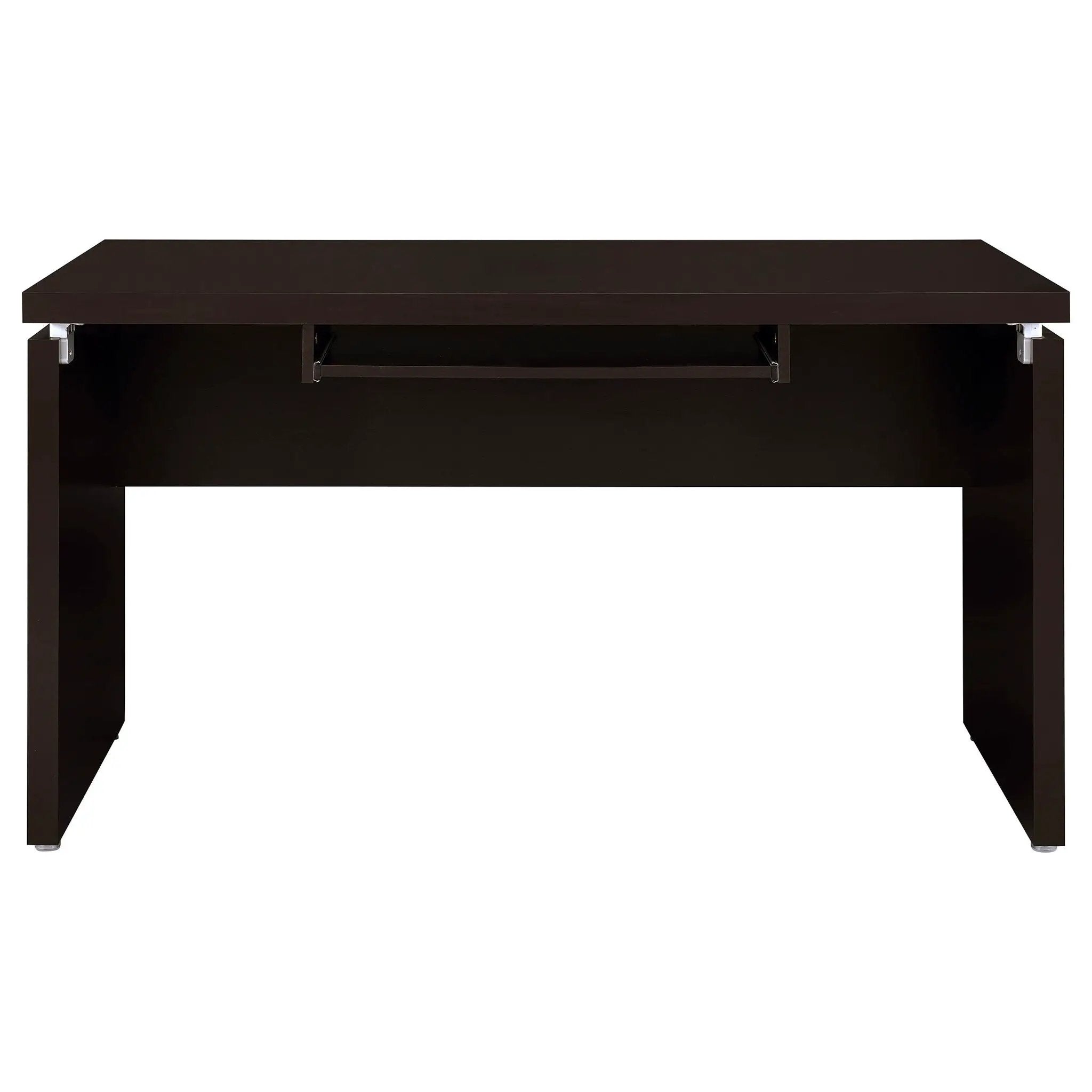 Ulloa - L Shape Desk With Mobile File Cabinet - Cappuccino