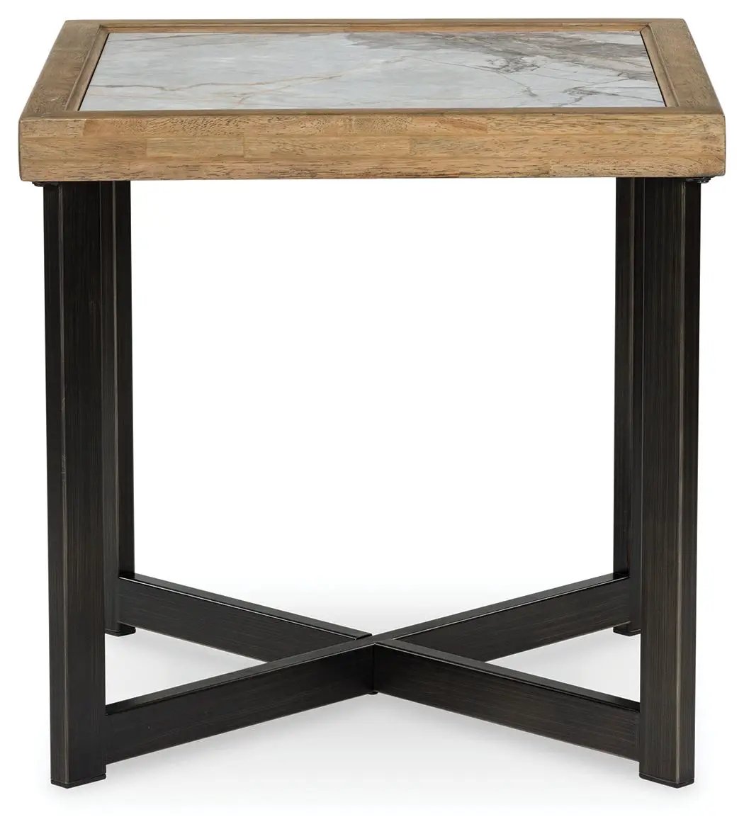 Montia - Square End Table - Multi by Unique Piece Furniture