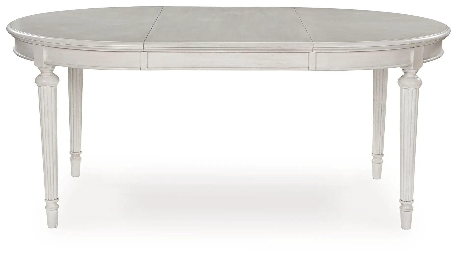Montelaine - Oval Dining Room Extension Table - Antique White by Unique Piece Furniture