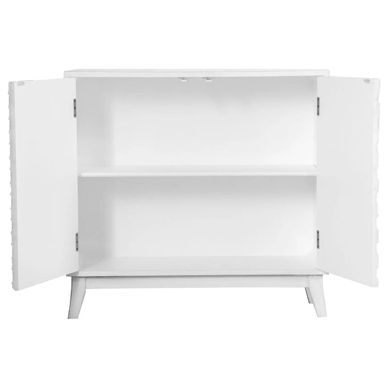Carillon - 2 Door Accent Cabinet - White by HouseOfZazla