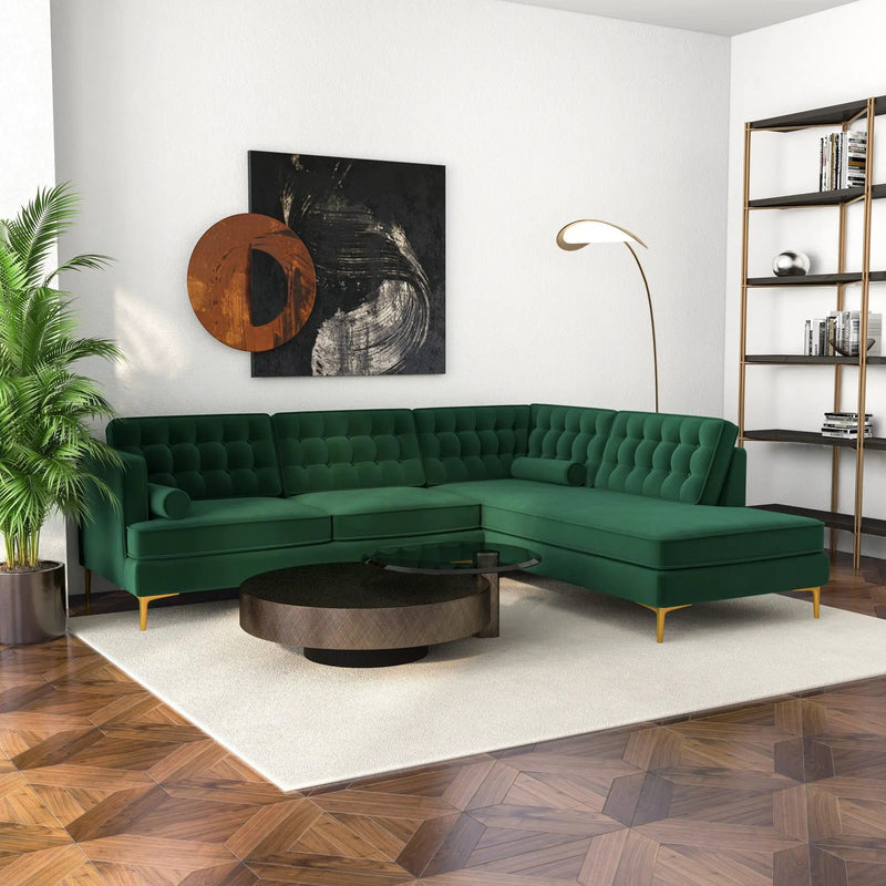 Brooke - Modern Design Sectional Sofa by HouseOfZazla
