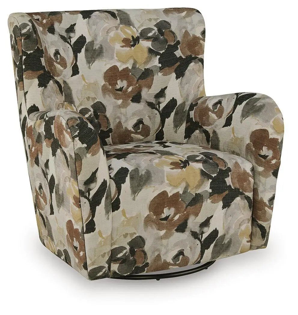 Rowenburg - Swivel Glider Accent Chair by Unique Piece Furniture