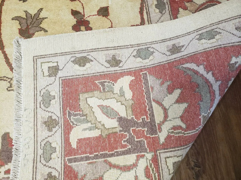 9' X 12' One-Of-A-Kind William Pak Peshawar Hand-knotted Wool Rug Nice by Jewel Rugs