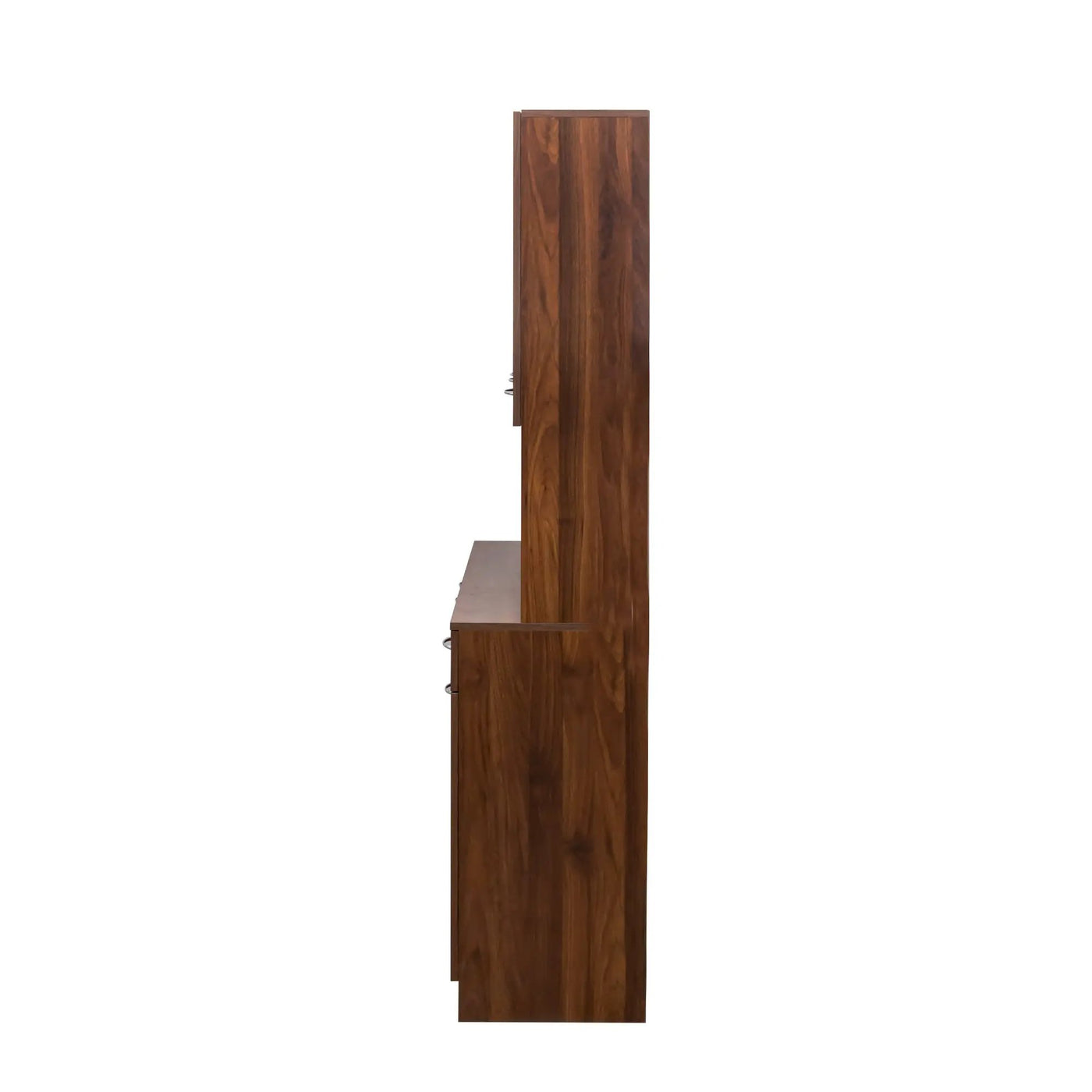 70.87" Tall Wardrobe & Kitchen Cabinet with 6 Doors, Drawer, and Open Shelf by HouseOfZazla