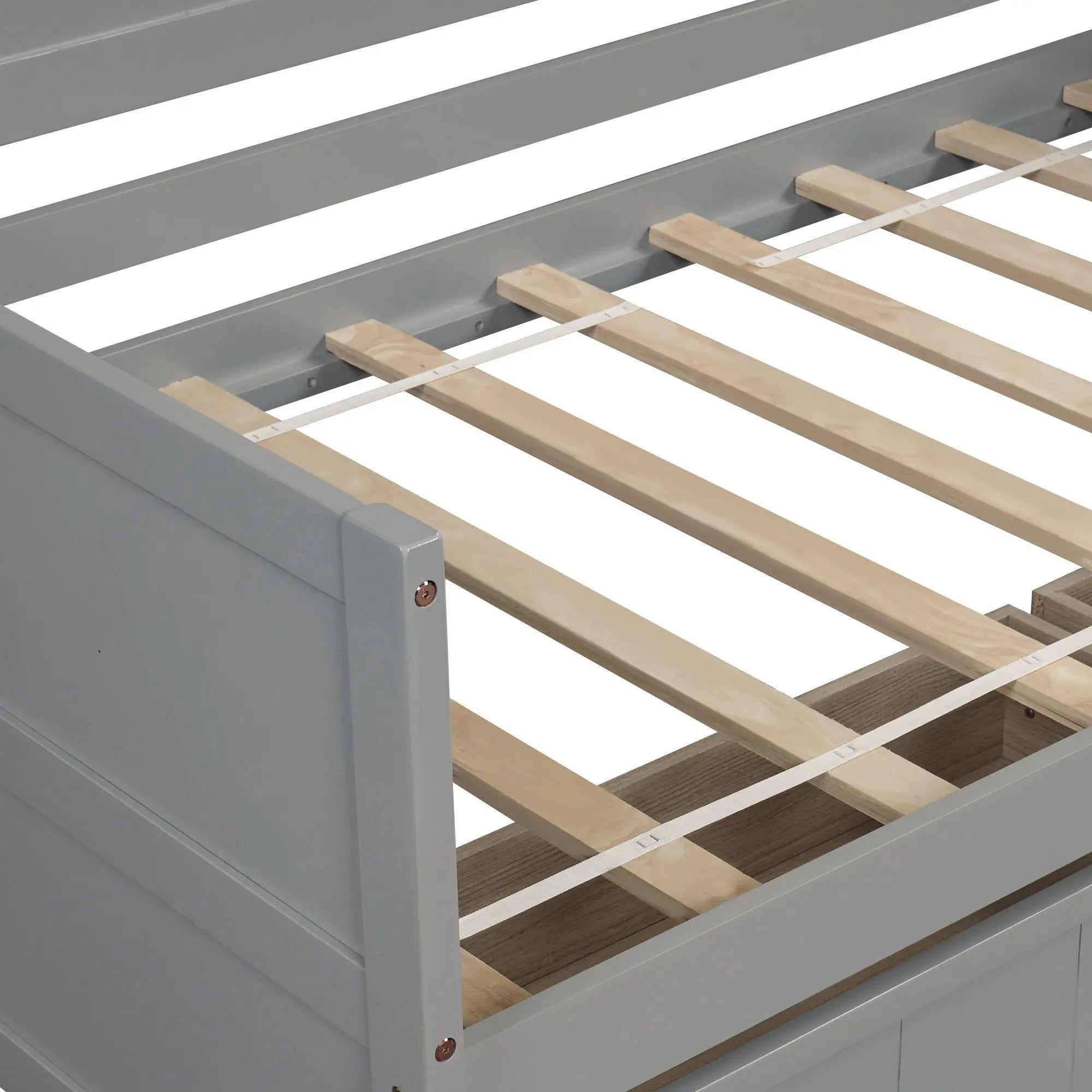 Wooden Daybed, Sofa Bed, No Box Spring Needed by HouseOfZazla