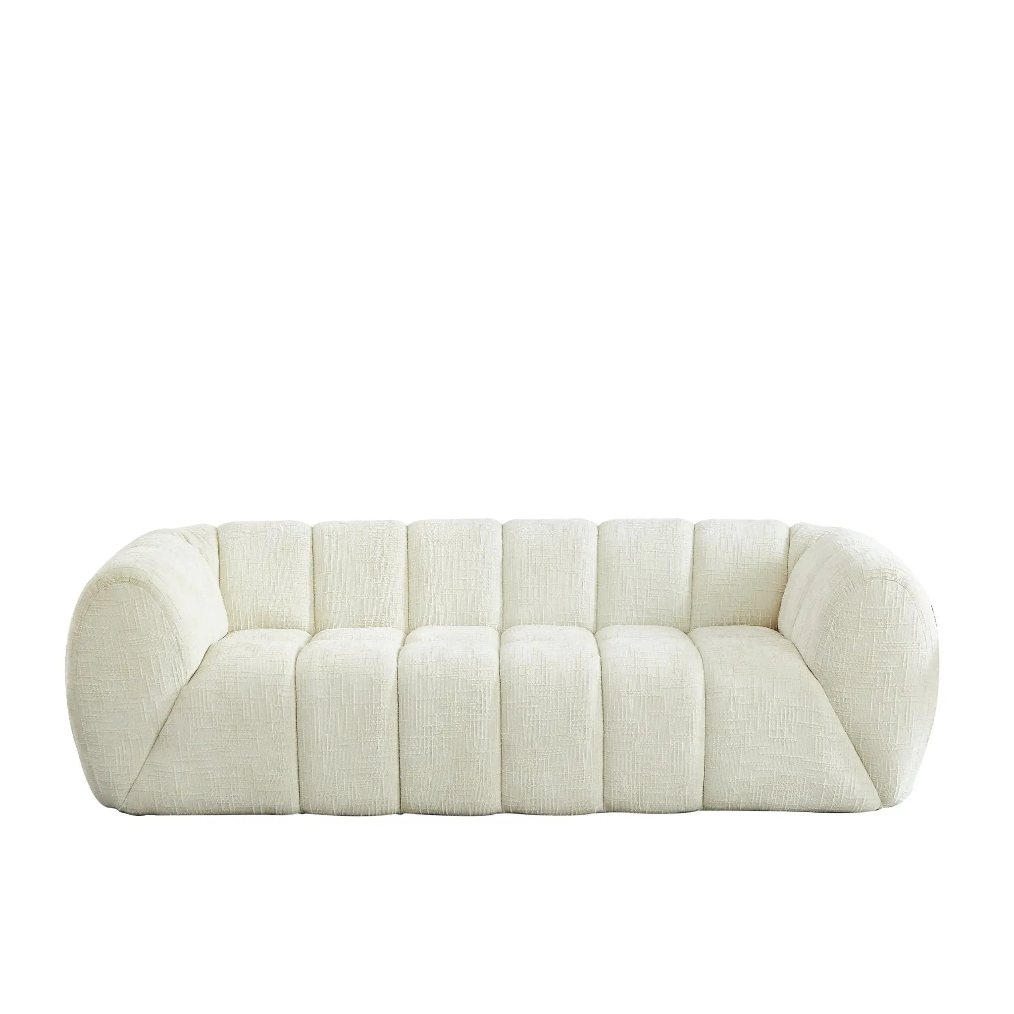 Modern Sofa With Piano Key Backrest by HouseOfZazla