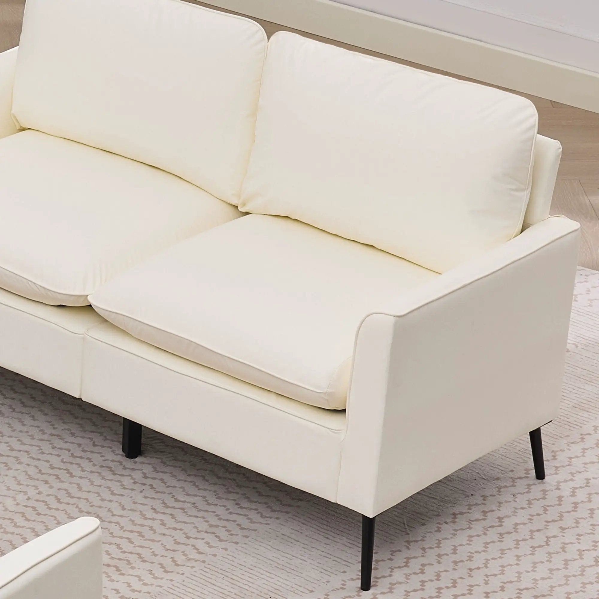 Upholstered Loveseat, For Living Room by HouseOfZazla