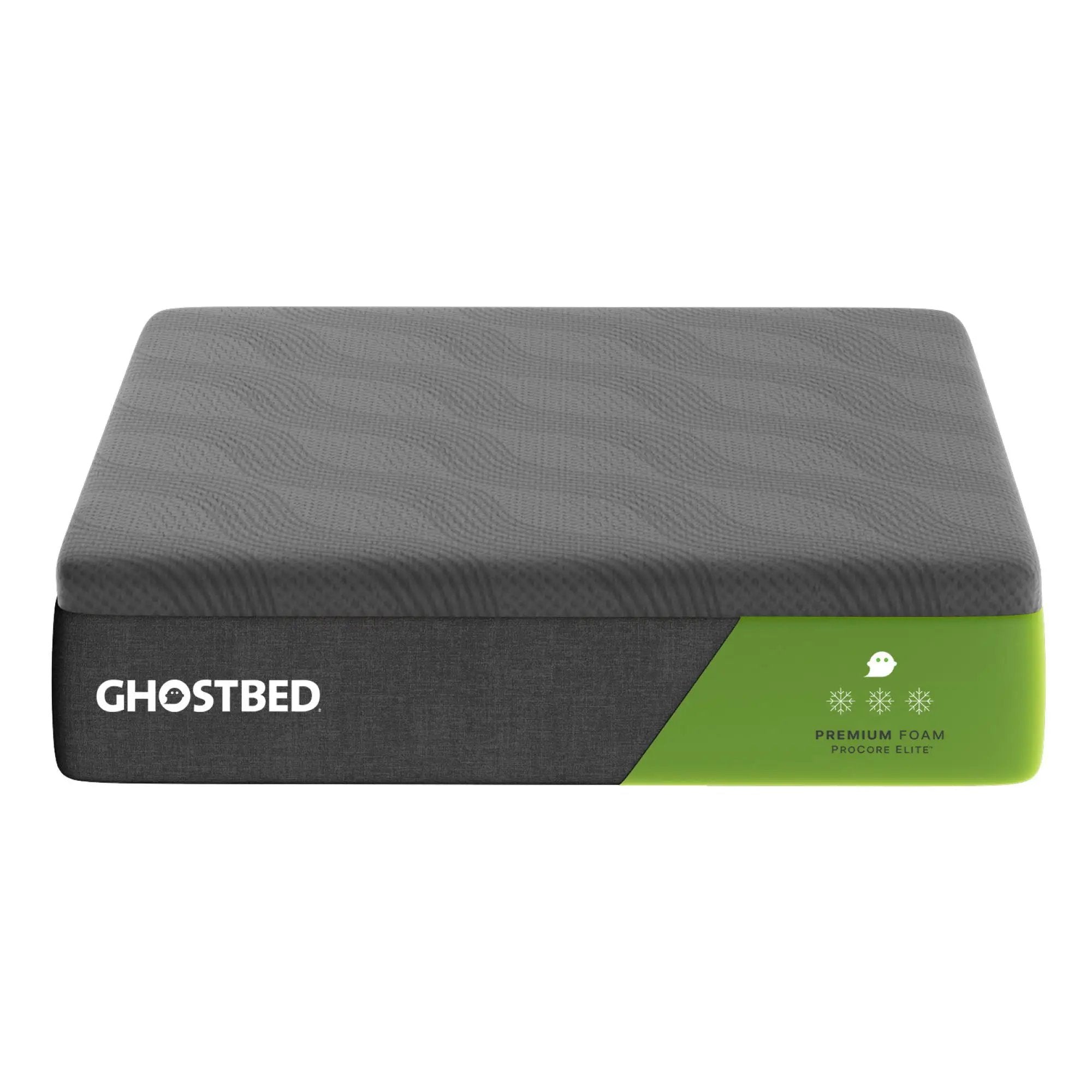 Premium 14" Foam Mattress with Cooling Ghost Ice Cover and Copper Infused Memory Foam by HouseOfZazla