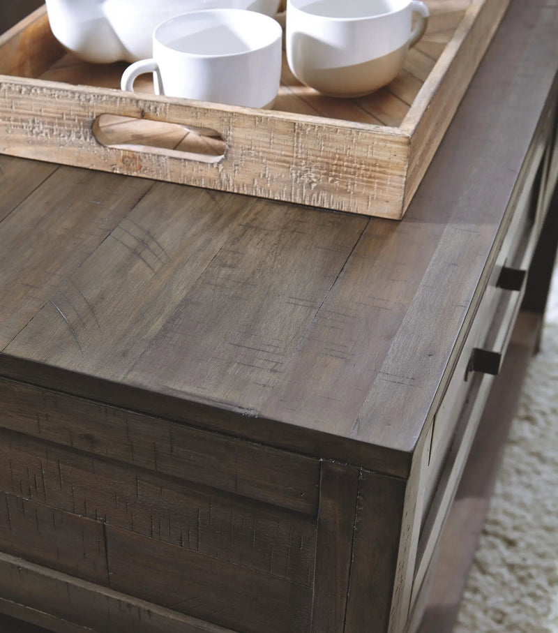 Johurst - Sofa Table - Grayish Brown by Unique Piece Furniture