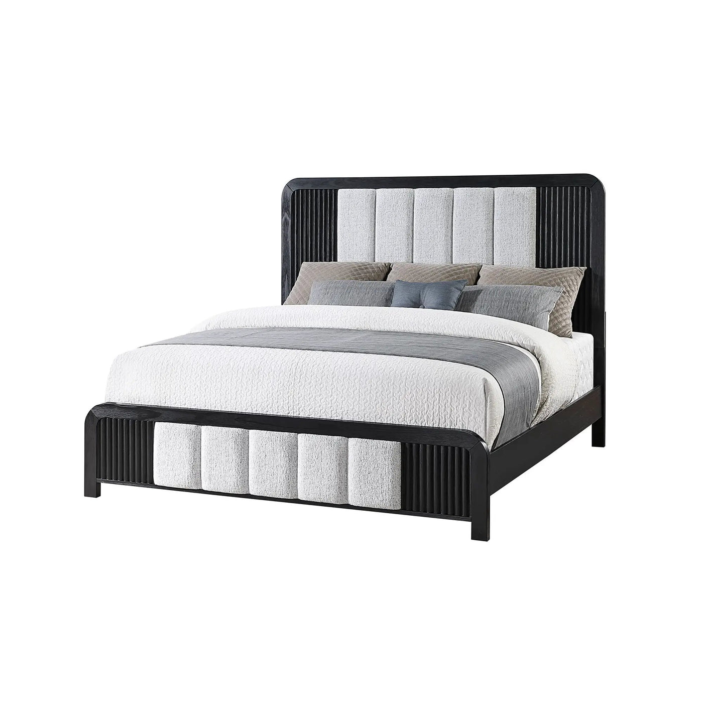 Beverly - Bed With Fluted Detailing by HouseOfZazla