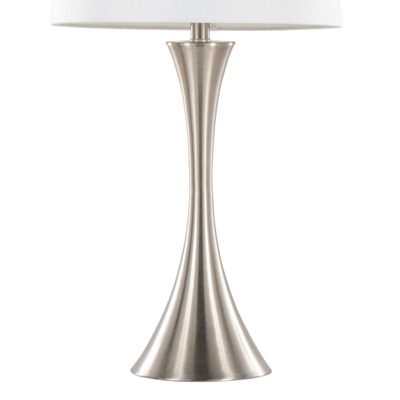 Lenuxe - Contemporary Elegant Table Lamp (Set of 2) by HouseOfZazla
