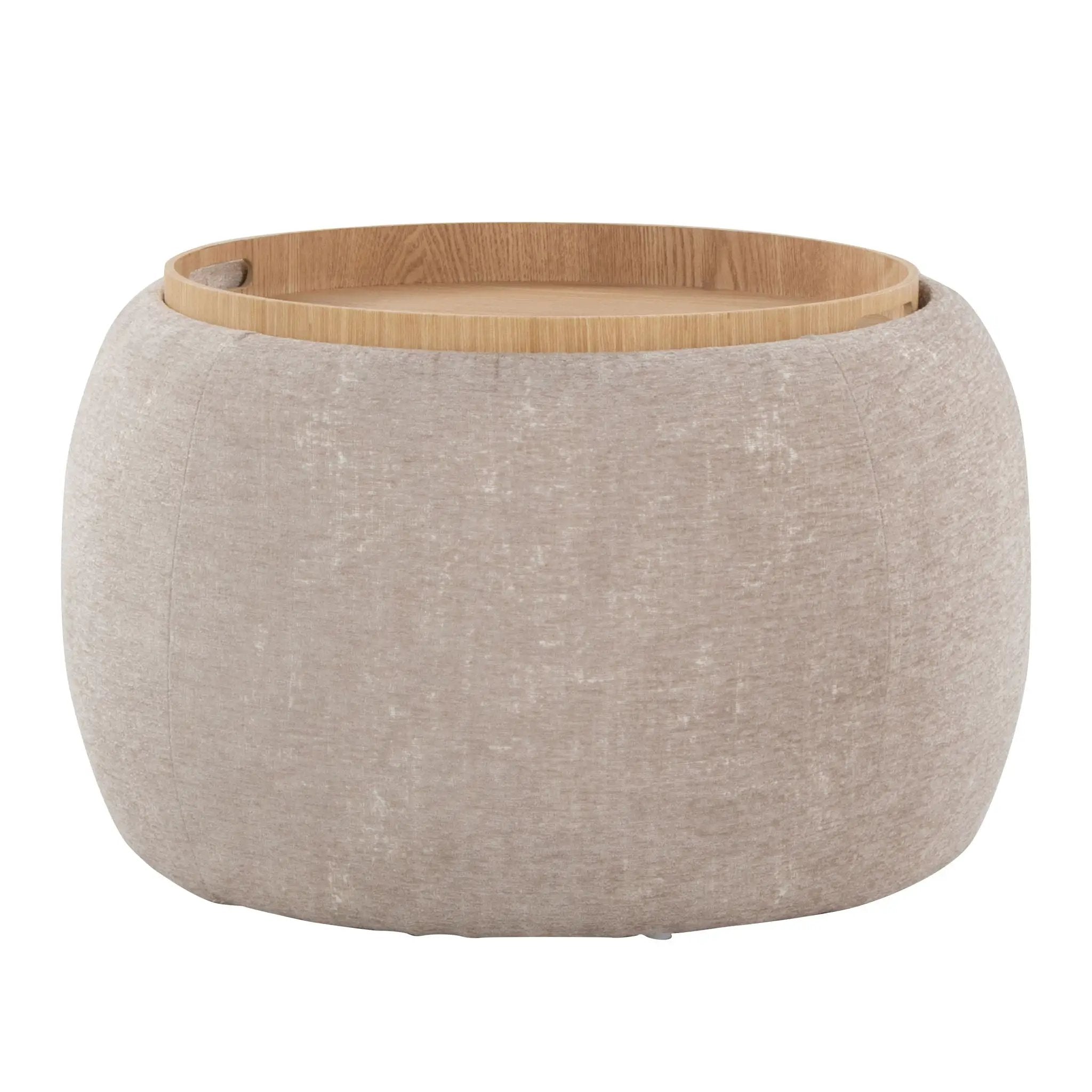 Tray - Pouf Contemporary Ottoman by Unique Piece Furniture