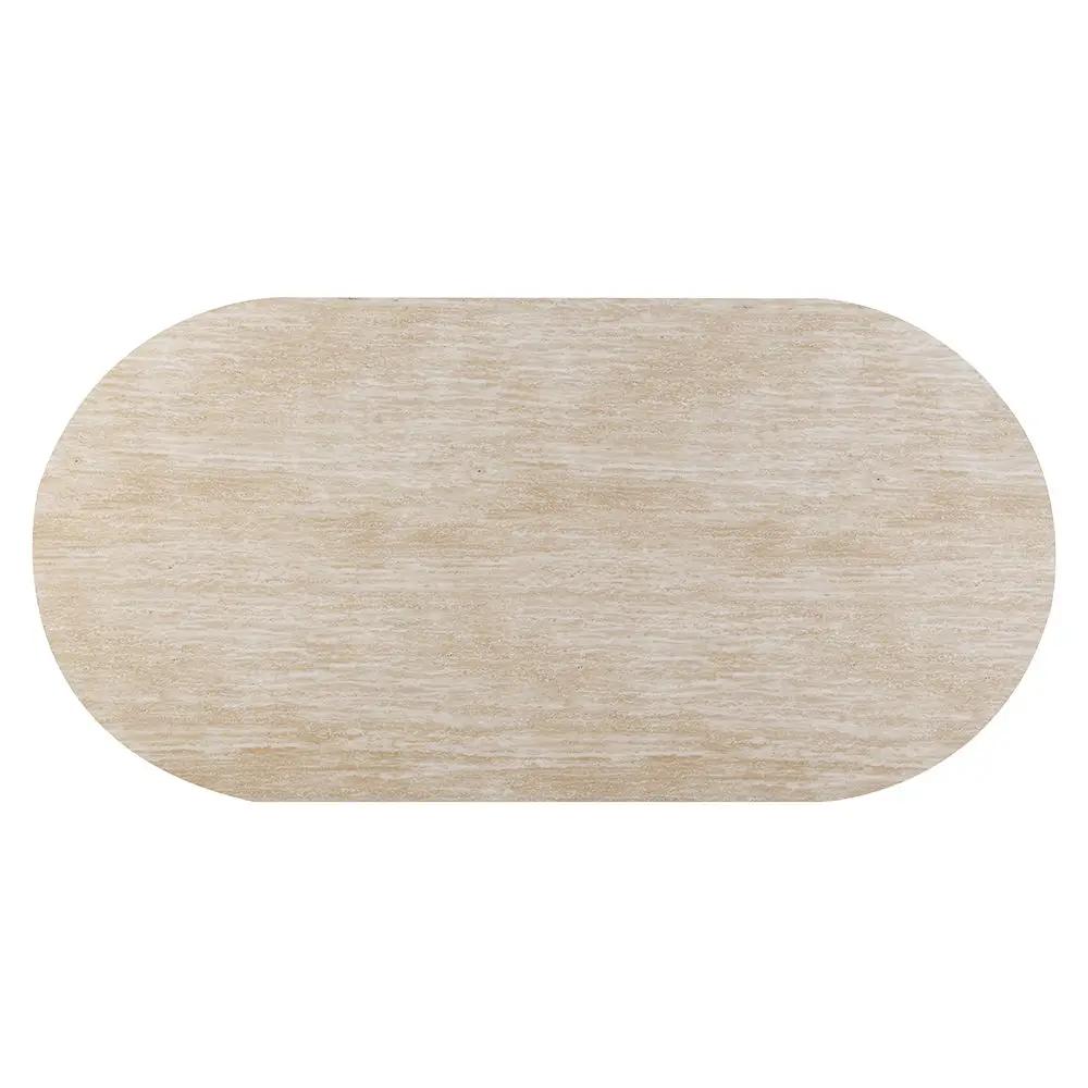 Jirina - Dining Table - Travertine Pattern by Unique Piece Furniture