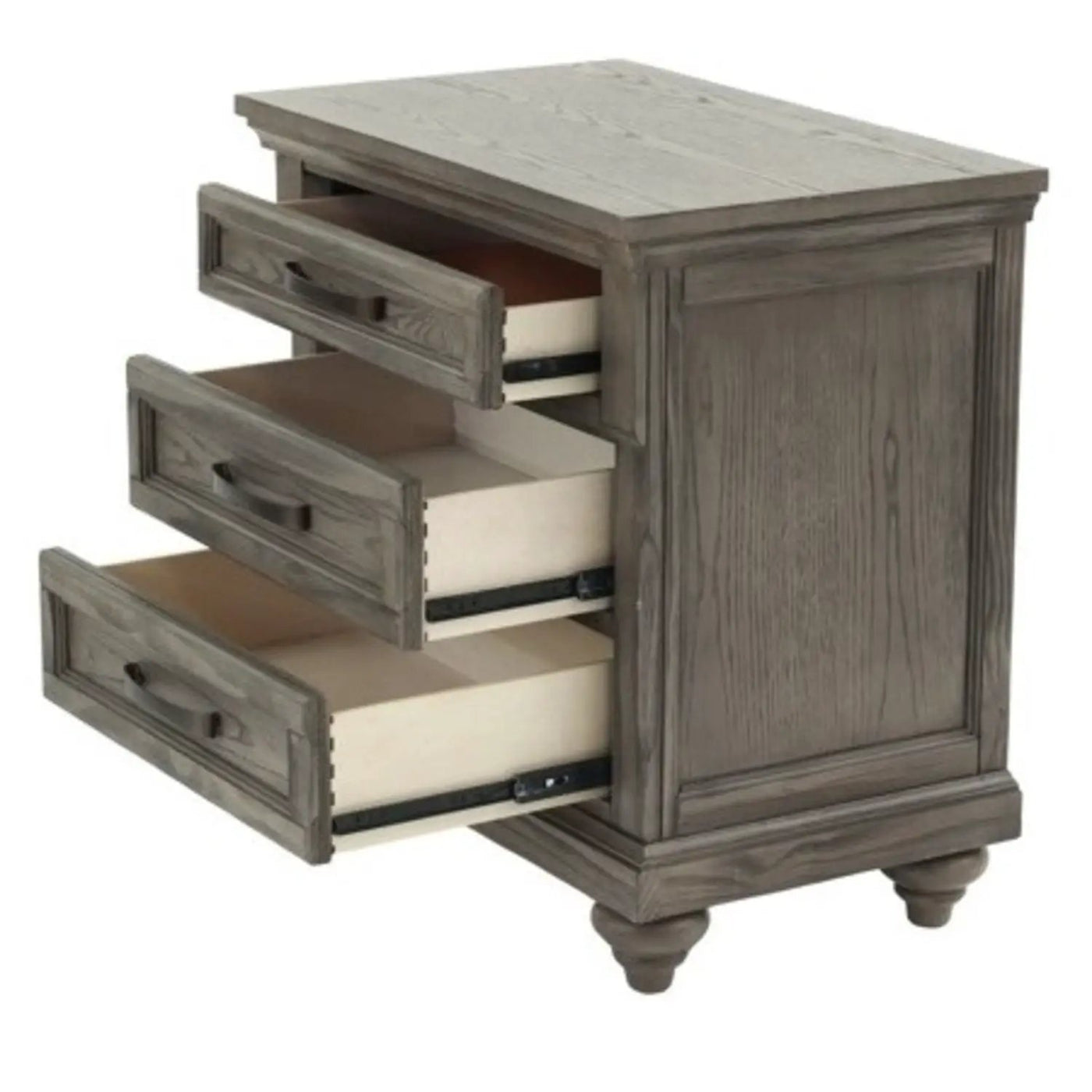 3 Piece Bedroom Set, Bed With 2 Nightstands by HouseOfZazla