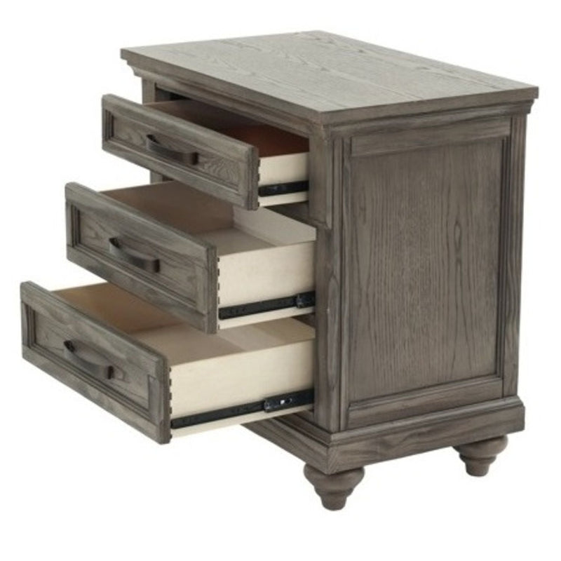 3 Piece Bedroom Set, Bed With 2 Nightstands by HouseOfZazla