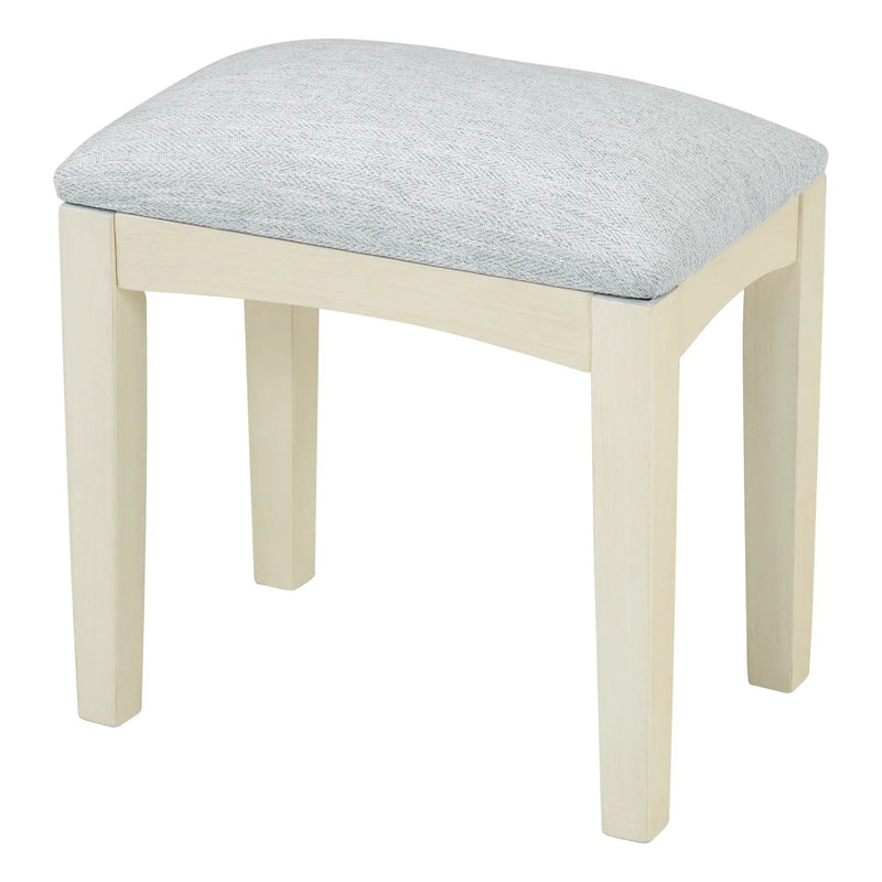 Multi Functional 2 In 1 Vanity Desk With Flip Top Mirror Material - White Oak