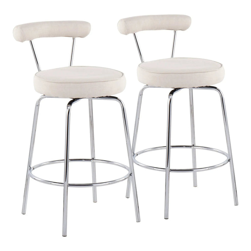 Rhonda - Contemporary Counter Stool (Set of 2) by HouseOfZazla