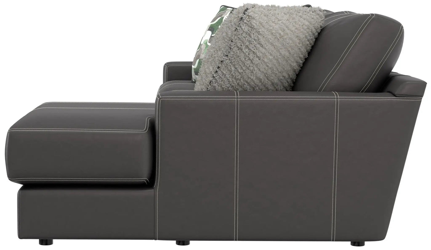 Minori - Italian Leather Sectional by Unique Piece Furniture