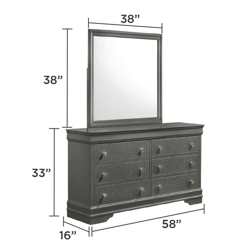 Blaze - Bedroom Set With LED Headboard by HouseOfZazla