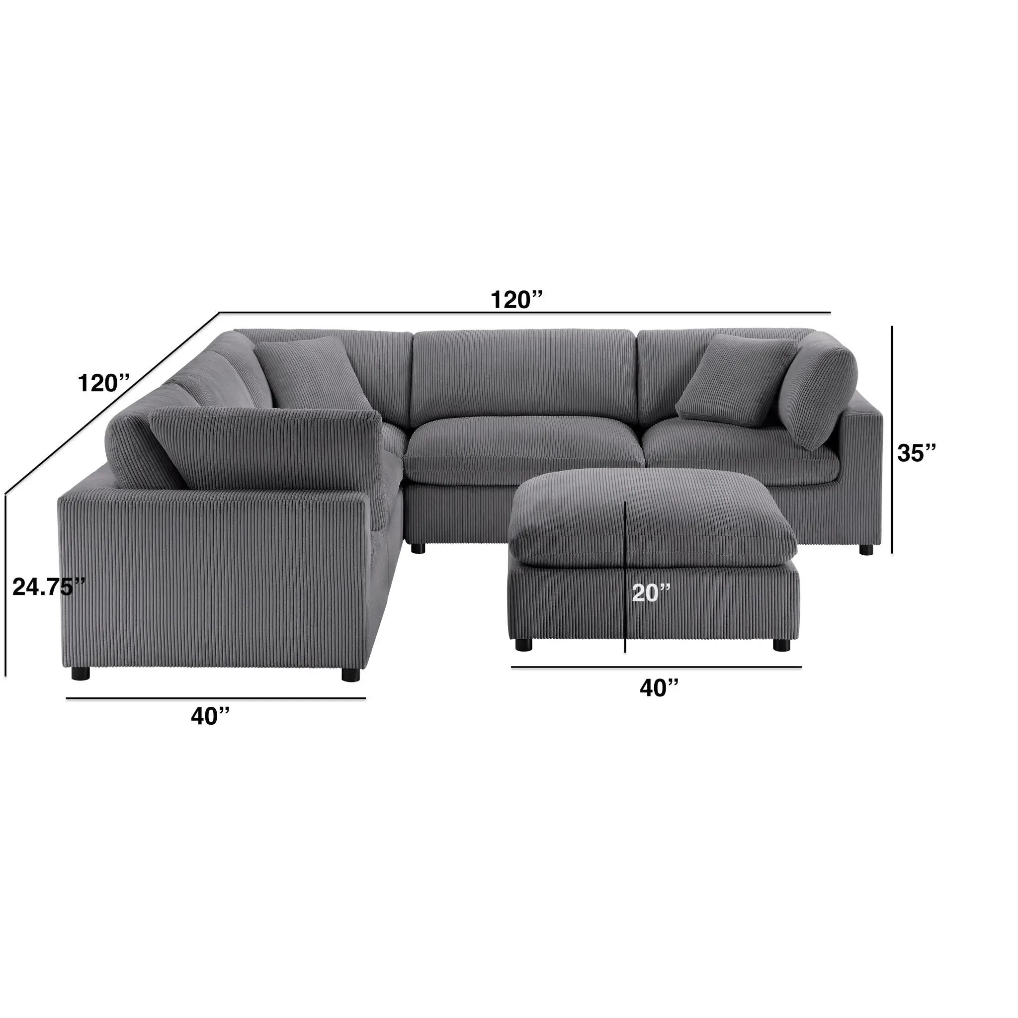 Chelsea - Modular Sectional by HouseOfZazla