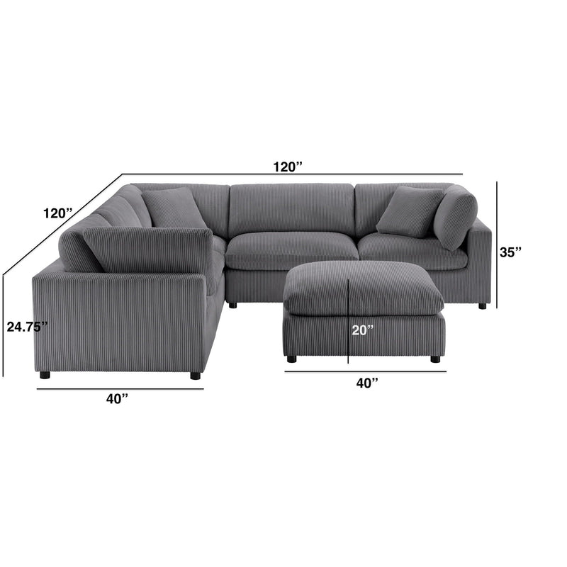 Chelsea - Modular Sectional by HouseOfZazla