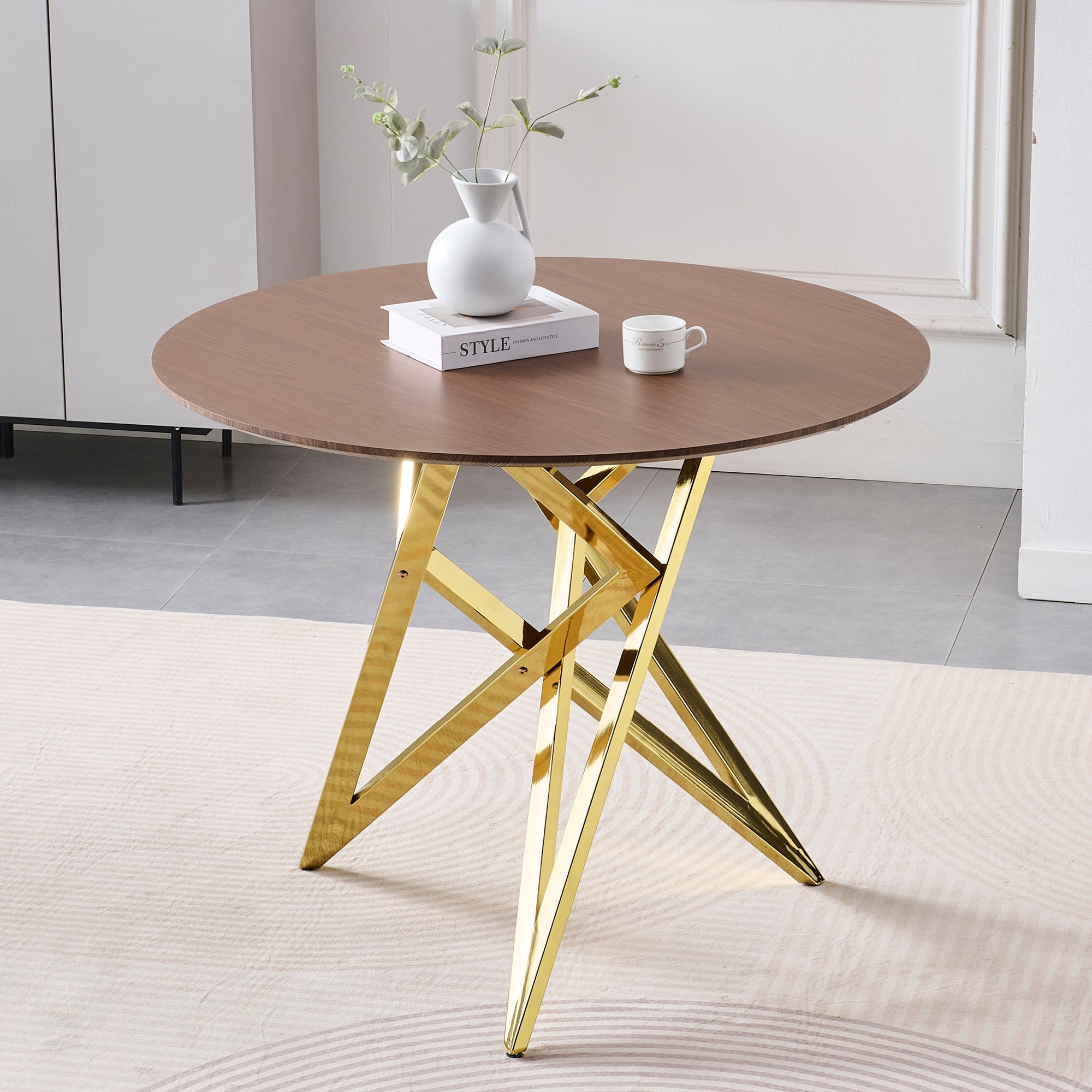 37 Inch Round Dining Table by HouseOfZazla