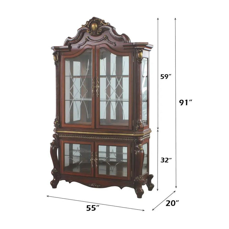 Picardy - Curio Cabinet by Unique Piece Furniture