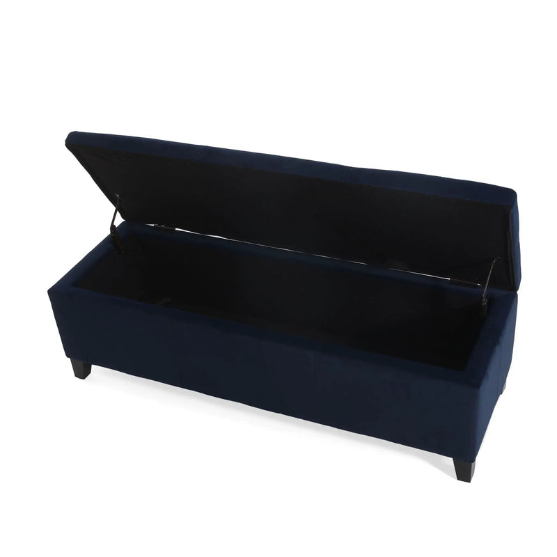 Upholstered Storage Ottoman Bench by HouseOfZazla