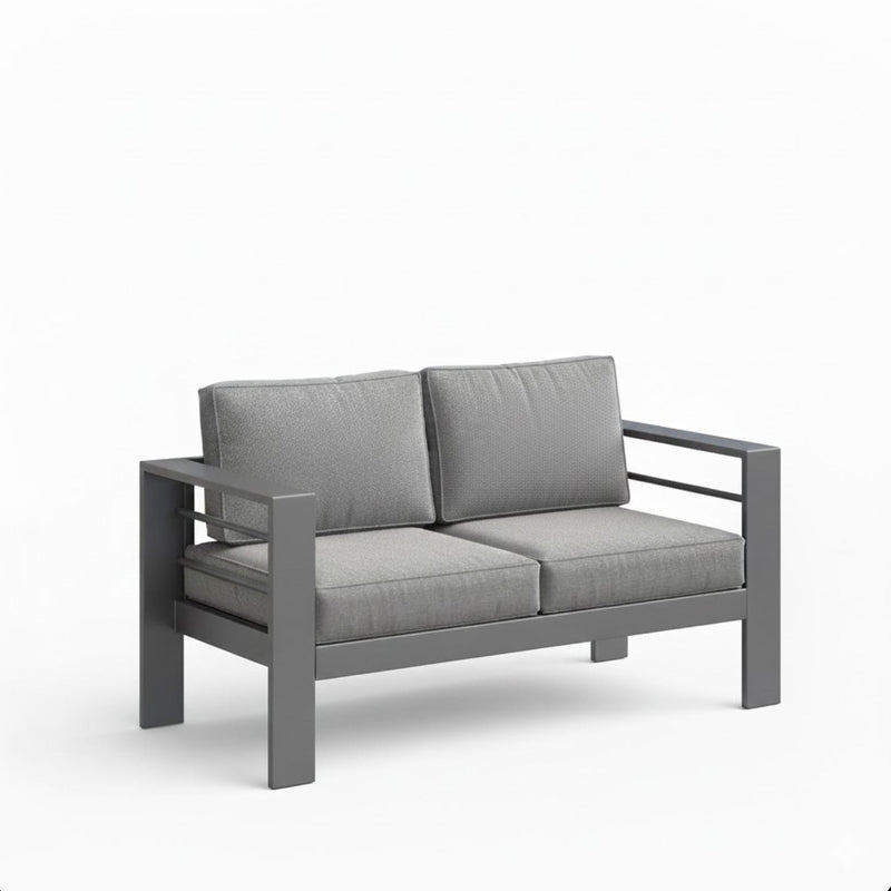 All-Weather Patio Loveseat With Thick Cushions by HouseOfZazla