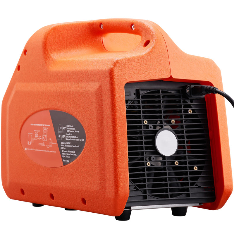 1 HP Refrigerant Recovery Machine - Dual Cylinder Portable AC Recovery by HouseOfZazla