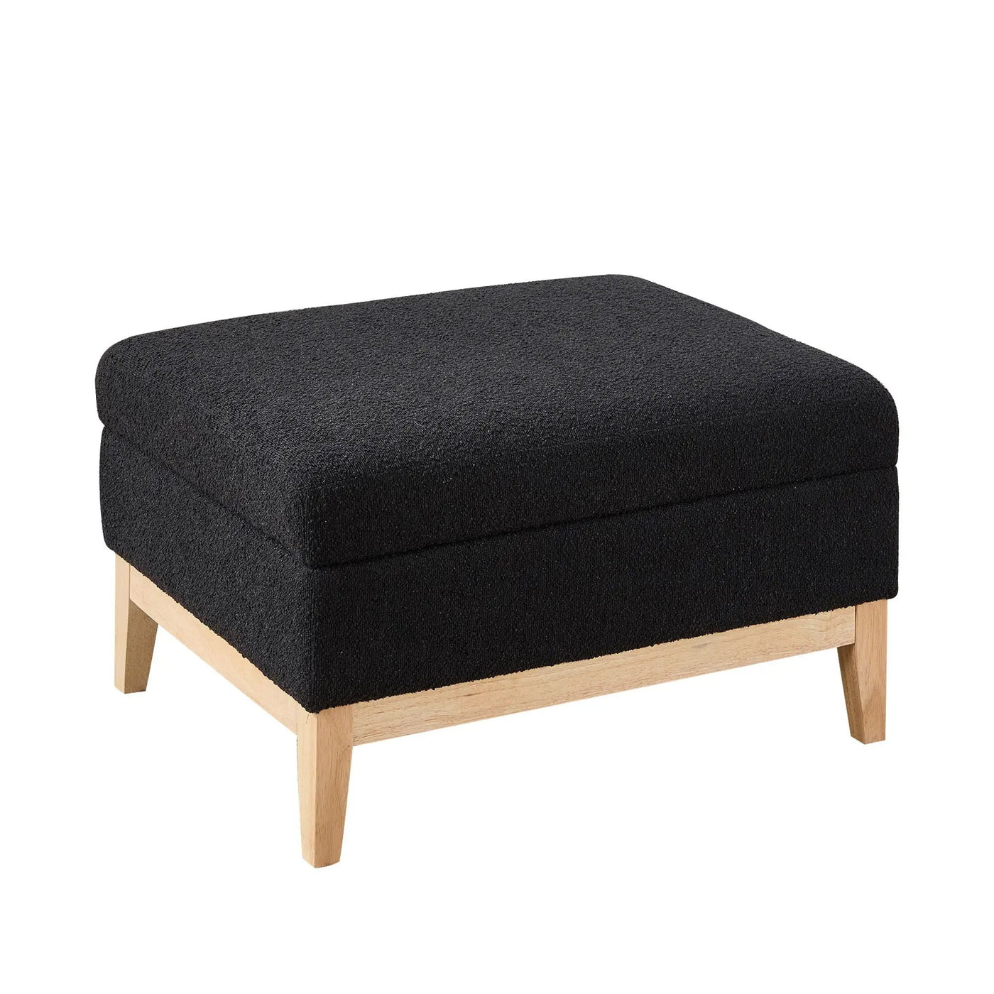 Upholstered Storage Ottoman With Reversible Lid Coffee Table, Foot Stool by HouseOfZazla