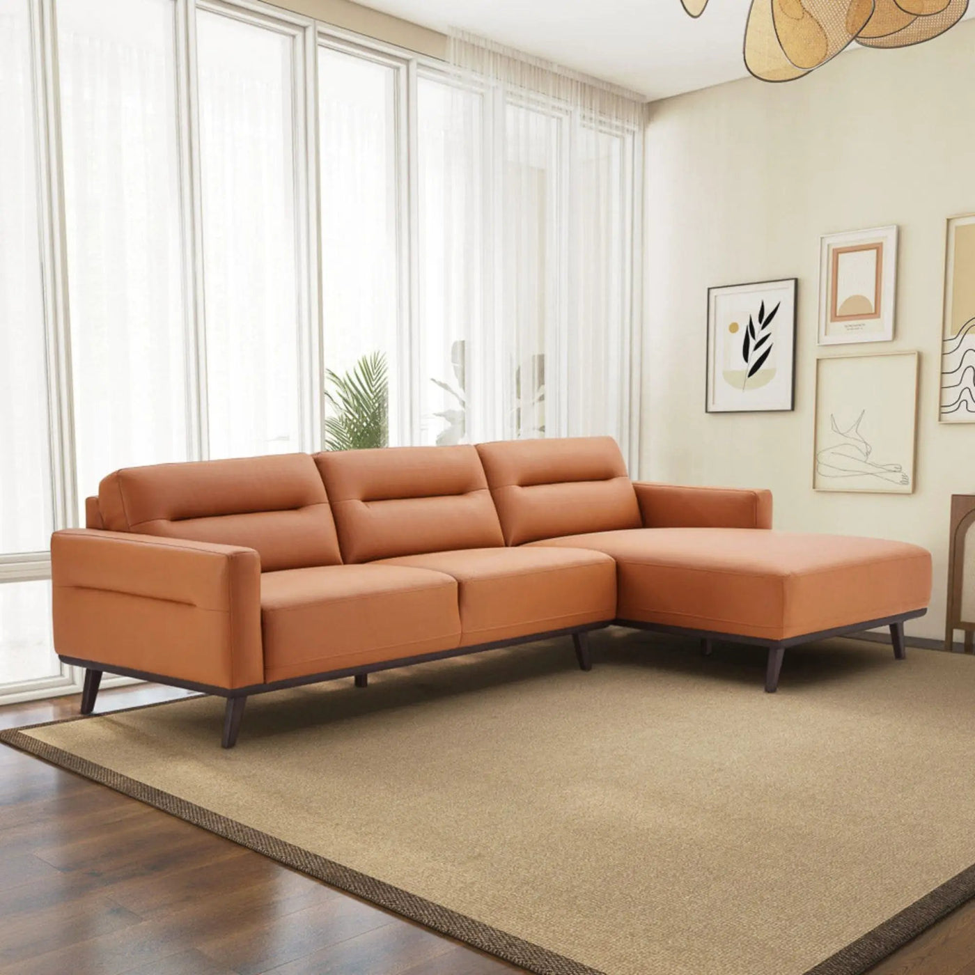 Ella - L-Shaped Sectional Couch by HouseOfZazla
