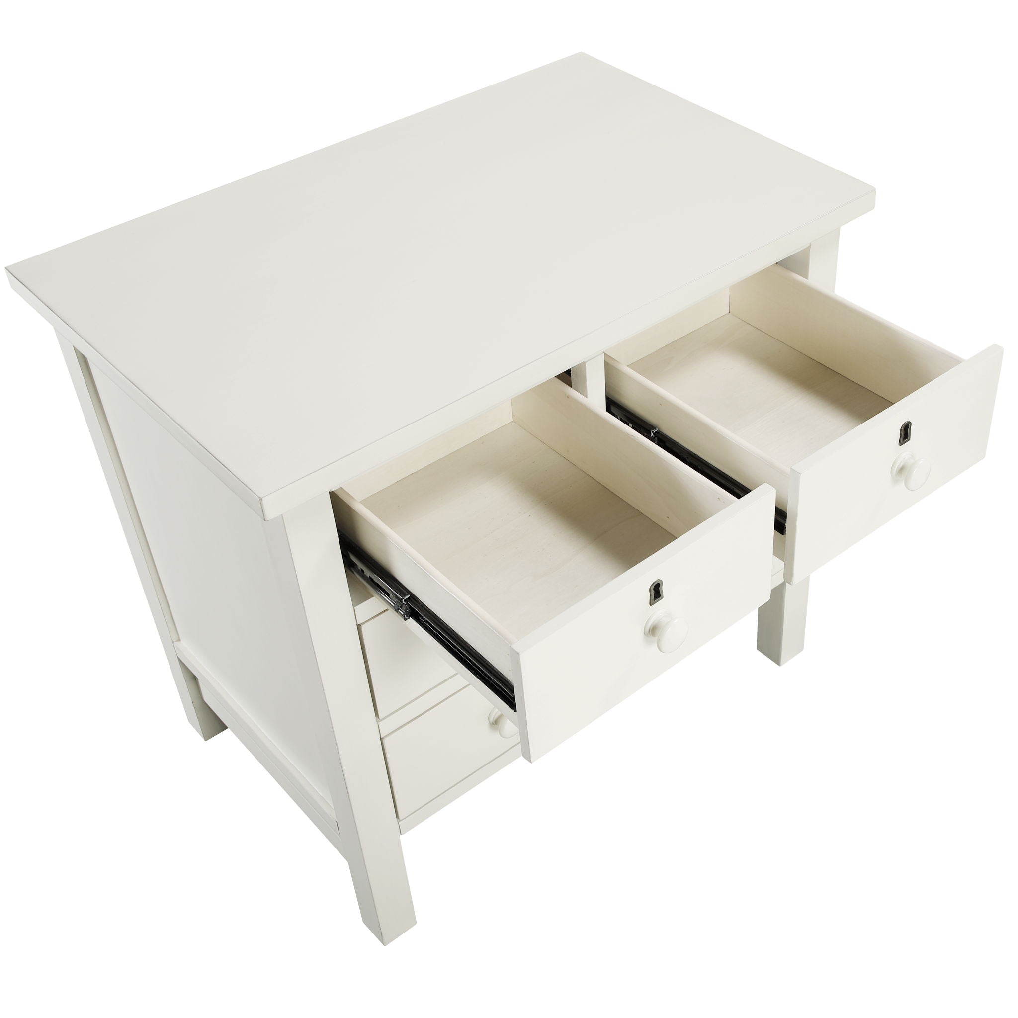 Georgina - 4 Drawer Storage Nightstand by HouseOfZazla