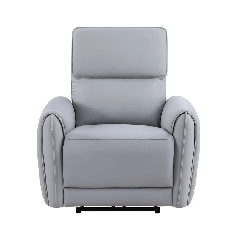 Jeromie - Power Motion Recliner With USB Port - Gray by HouseOfZazla