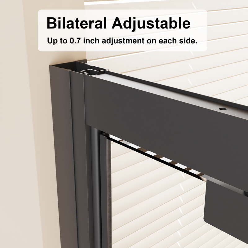 Framed Bi-Fold Pivot Shower Door 30"x72" Space-Saving Folding Shower Enclosure by HouseOfZazla