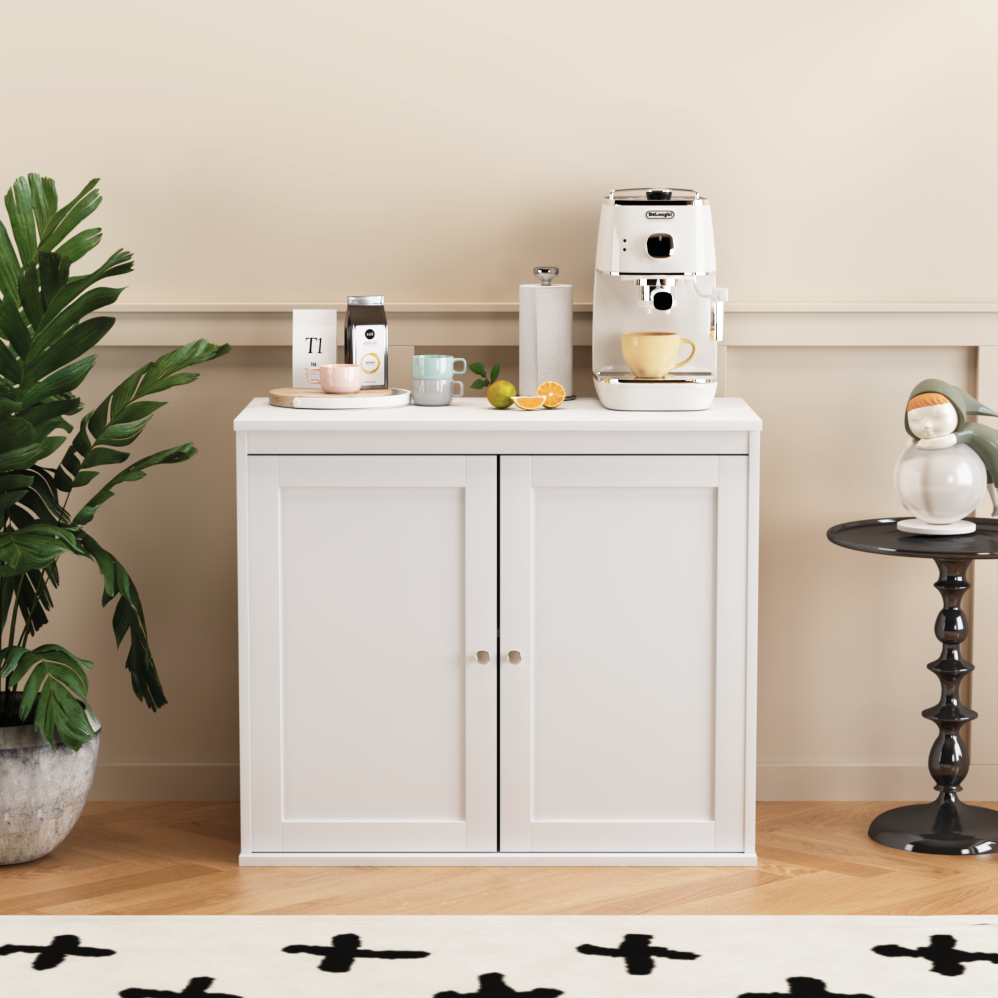 Kitchen Storage Cabinet with Double Doors by HouseOfZazla