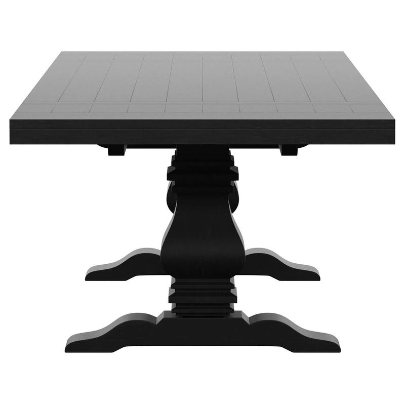 Florence 7-piece 126-inch Extension Dining Table Set Grey by Unique Piece Furniture